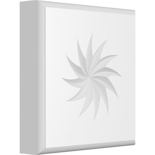 Ekena Millwork Standard Sedgwick Spiral Rosette With Rounded Edge, 5"W x 5"H x 1"P ROSP050X050X100SDG14 - main